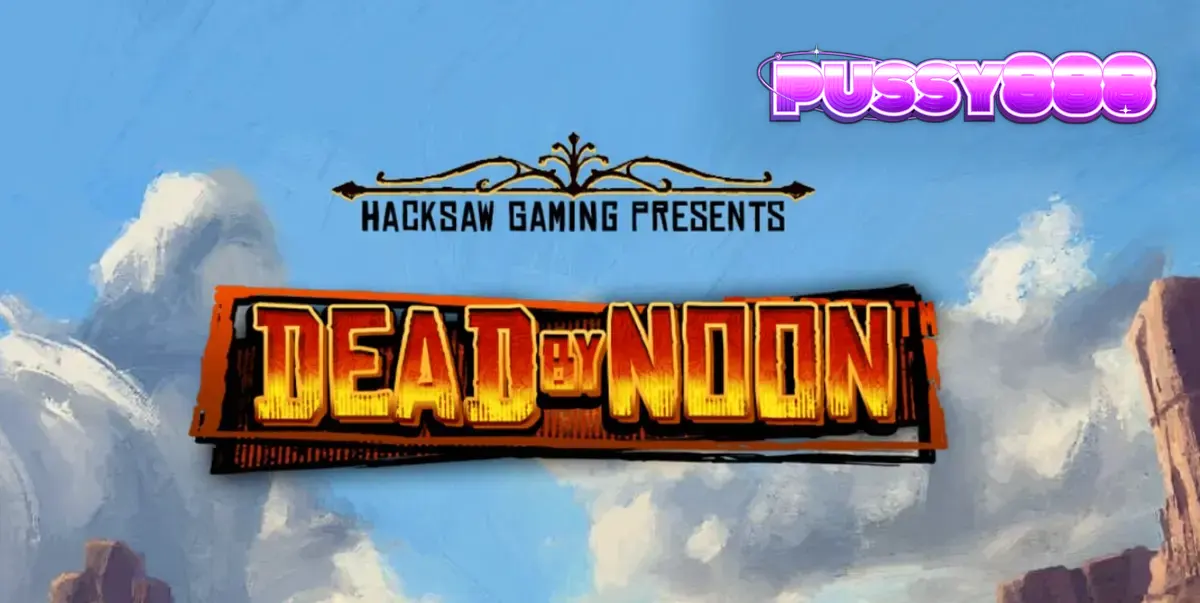 Tampilan permainan slot Dead By Noon di perangkat seluler dengan tema Wild West