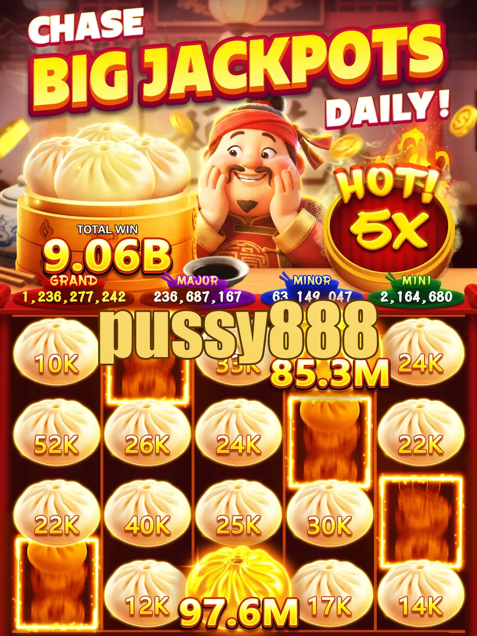 pussy888 Tangkapan Layar - APK Resmi